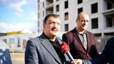 Başkan Gürkan, Danişment Gazi Bulvarında incelemelerde bulundu