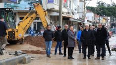 Başkan Gürün Ula’da sona yaklaşan çalışmaları İnceledi