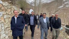 Başkan Sabırlı ve Arvas kapı kapı dolaşıyor