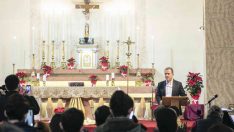 Başkan Seçer, Noel kutlamasına katıldı