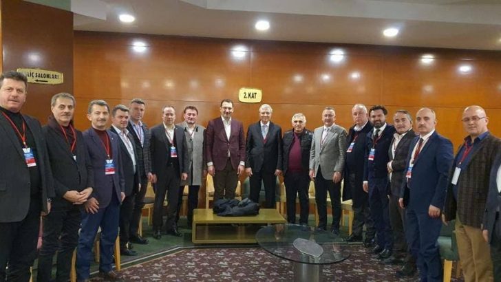 Başkan Yüce, Ankara’da Binali Yıldırım ile bir araya geldi