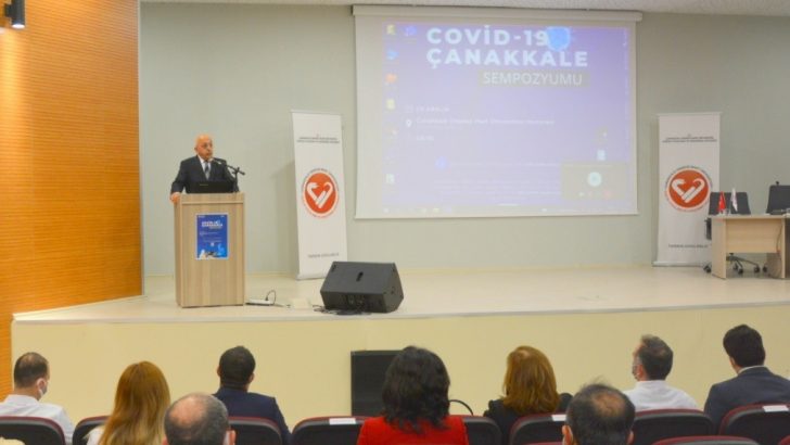 Çanakkale’de Covid-19 sempozyumu gerçekleştirildi