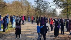 Çocuklar ve anneler bu program ile eğlendi