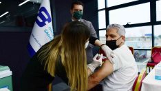 Eskişehir OSB’deki aşı çalışmasına yoğun talep