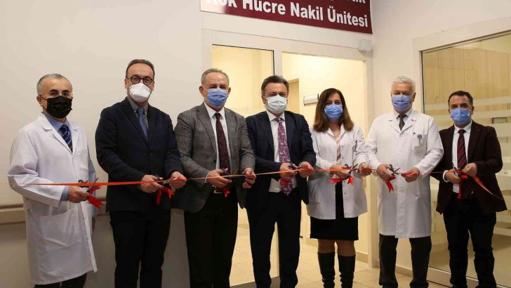 ESOGÜ Hastanesi’nde Pediatrik Hematopoetik Kök Hücre Nakli Ünitesi açıldı