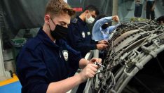 Geleceğin uçak mühendis ve teknisyenleri bu okulda yetişiyor