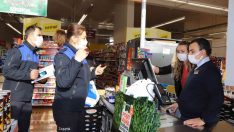 Gölbaşı Zabıtası yeni yıl öncesi vatandaş için denetimde