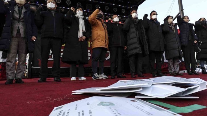 Güney Koreli işletmecilerden Covid-19 kısıtlamalarına protesto