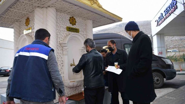 İkram Çeşmesi’nden sıcak çorba ikramı