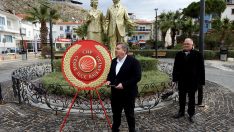 İsmet İnönü Çeşme’de anıldı