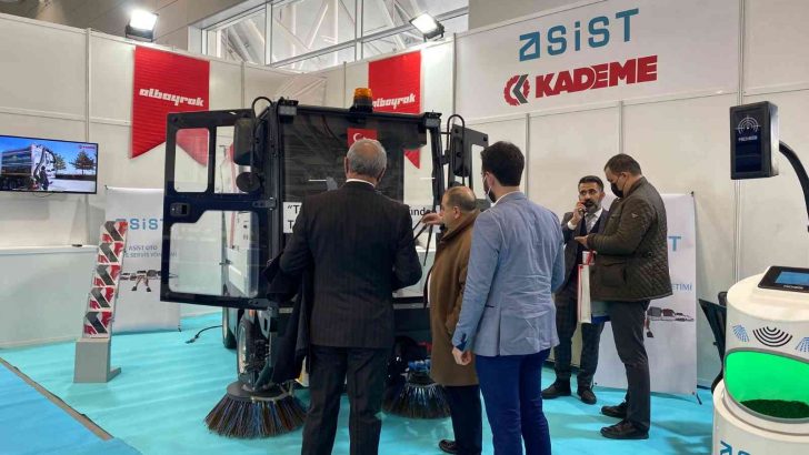 Kademe araçları Clean Eurasia Expo’da sergilendi