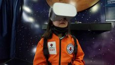 Kağıthane’de yüzlerce çocuk uzay yolculuğunda ilk adımı attı