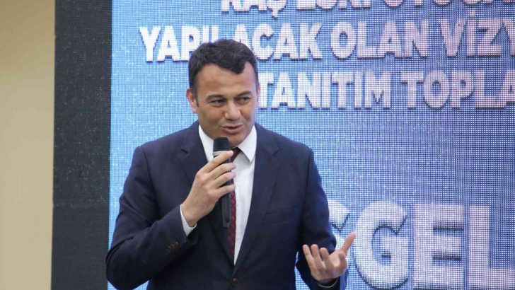 Kaş’ta vizyon proje tanıtımı