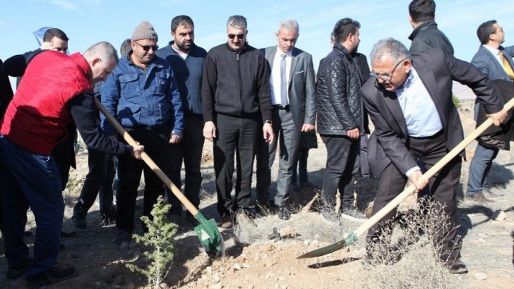 Kayseri Ulaşım A.Ş.’den 3 bin fidan