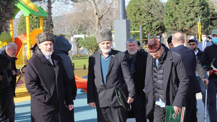 Kocaeli’de Cevher Dudayev Parkı törenle açıldı