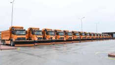 Konya Büyükşehir kar ve buzlanmaya karşı 31 ilçede görev başında