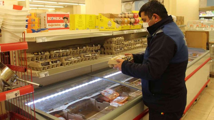 Marketlerdeki gıda denetimleri sürüyor