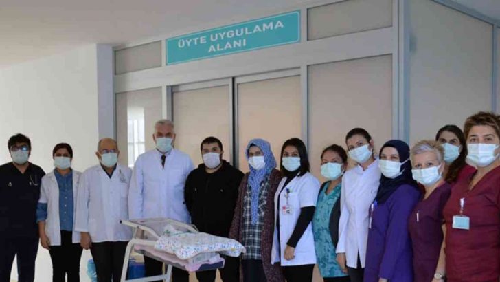 Muğla Eğitim Araştırma’nın ilk tüp bebeği