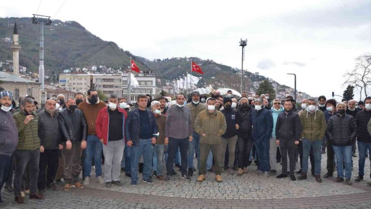 Ordu’da dolmuş şoförleri zam istedi