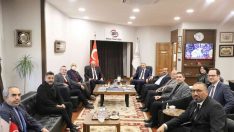 SGK Başkanı Ceylan’dan ATO Başkanı Baran’a ziyaret