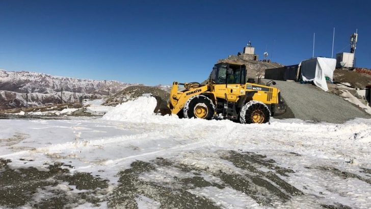 Şırnak’ta karla mücadele başladı