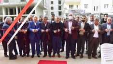 Soylu Ceylanpınar’da sağlık kabininin açılışını yaptı