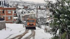 Trabzon’da 15 mahalle yolu kar nedeniyle ulaşıma kapandı