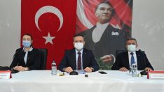 Vali Aksoy, Köşklü muhtarlar ile bir araya geldi