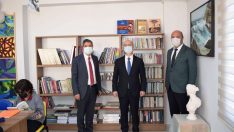 Yeni İl Milli Eğitim Müdürü Tatlı,  Ayvalık’ta incelemelerde bulundu