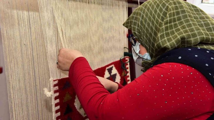 Yıldırım’dan kadınlara halı dokuma kursu