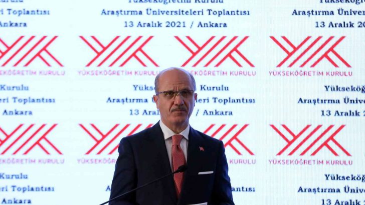 YÖK Başkanı Özvar: “20 devlet ve 3 vakıf üniversitesi araştırma üniversitesi oldu”