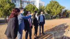 Açıkgöz, Didim Devlet Hastanesi’ndeki ek bina çalışmalarını yerinde inceledi