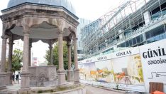 AVM, 114 yıllık şadırvana komşu oldu