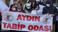 Aydın Tabip Odası’ndan beyaz nöbet eylemi