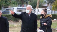 Başkan Atay, çalışmaları yerinde inceledi