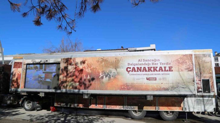 Çanakkale Savaşları Mobil Müzesine Tunceli’de yoğun ilgi