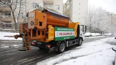 Gaziosmanpaşa kışla mücadele ekipleri 24 saat görev başında