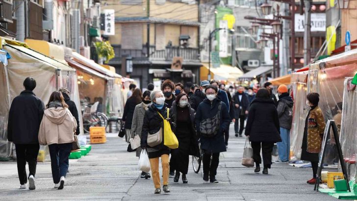 Japonya’da vaka artışına rağmen hayat normal akışında sürüyor