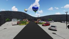 Jeopark Ziyaretçi Merkezi’nde çalışmalar sürüyor