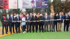 Karabağlar’da yapımı tamamlanan spor tesisleri açıldı