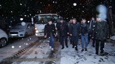 Karla mücadelede AK Parti İstanbul Teşkilatı seferber oldu