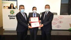 Kayseri Şeker gıda sektöründe TSE Sosyal Sorumluluk Yönetim Sistemi Belgesi alan ilk firma oldu