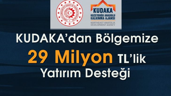 KUDAKA’dan bölgeye 29 milyon yatırım desteği