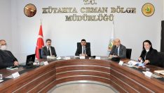 Kütahya Orman Bölge Müdürlüğü’nde çalışmalar masaya yatırıldı