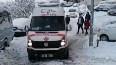 Maltepe’nin tıp merkezi kar kış dinlemedi