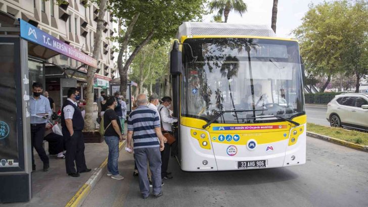 Mersin çevreci otobüs, akıllı durak ve bisiklet yollarıyla donatıldı