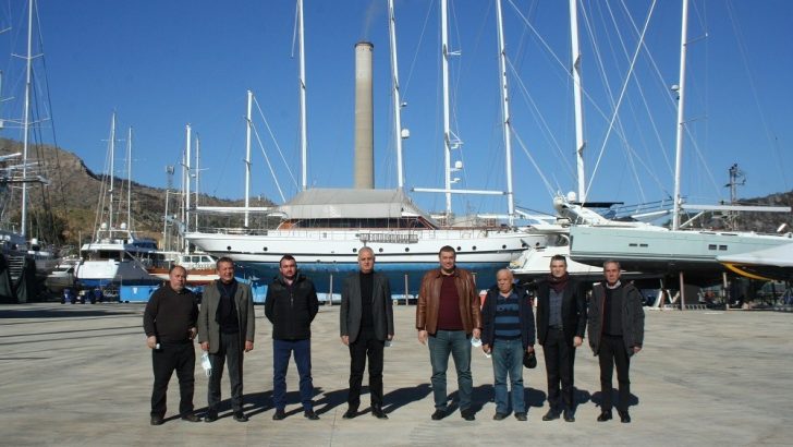 Ören’deki yat, inşat ve bakım tesislerinde çalışacak ara eleman zorluğu yaşanıyor