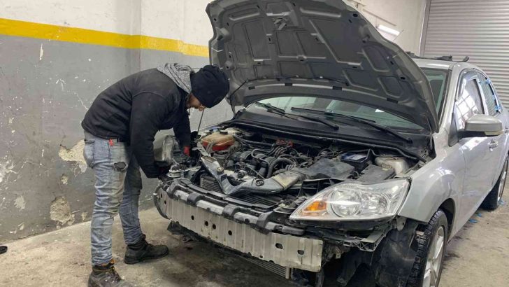 (ÖZEL) Trafik kazaları arttı, kaportacılarda yoğunluk oluştu