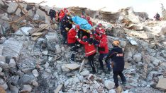 Tatbikat gerçeğini aratmadı, ekipler zamanla yarıştı