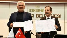 Tepebaşı’nda sözleşme sevinci